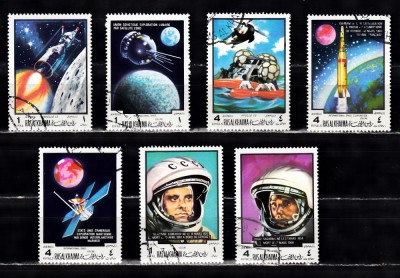A12 S1 2 - Timbre foarte vechi - Ras Al Khaima - cosmos foto