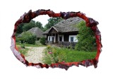 Cumpara ieftin Autocolant decorativ, Gaura in perete, Multicolor, 85 cm, 637STC-1, animale si pasari, Oem