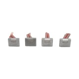Set perii electromotor RABA LT 24V pentru BK99660, reductor 8.1 kW