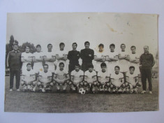 Carte postala foto necirculata echipa de fotbal Rapid Bucuresti-Campioana 1967 foto