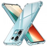 Husa pentru Xiaomi Redmi Note 13 Pro 4G / Poco M6 Pro 4G, Techsuit, Shockproof Clear, Transparenta