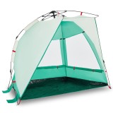 Cort camping 2 persoane verde marin impermeabil setare rapida