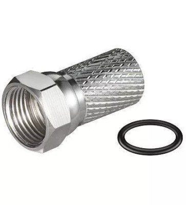 Mufa F 7mm cupru garnitura cauciuc Goobay foto