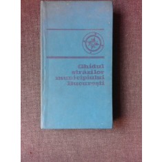 GHIDUL STRAZILOR MUNICIPIULUI BUCURESTI, 1969