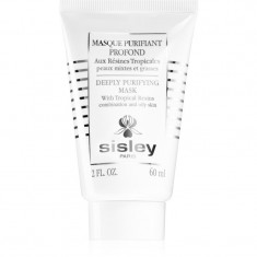 Sisley Deeply Purifying Mask With Tropical Resins masca pentru curatare profunda pentru ten gras și mixt 60 ml