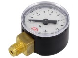 Manometru 0-10 Bar 40mm pentru Lichide și Gaze Inerte