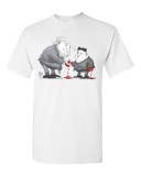 Cumpara ieftin Tricou &quot; Political cartoon Kim Jong Un &amp; Donald Trump &quot;