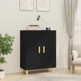 vidaXL Servantă, negru, 70x34x90 cm, lemn prelucrat