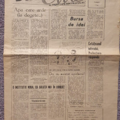 Ziarul Dialog civic, Prefectura Galati, anul I nr 2, 3-9 sept 1990, 4 pagini