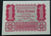 Bancnota istorica 1 COROANA/ KRONE - AUSTRIA, anul 1922 *cod 386 = A.UNC unifata