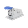 Priza Fixa 90 2P+PE 16A IP44 400V GW62477, Gewiss