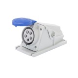 Priza Fixa 90 2P+PE 16A IP44 400V GW62477, Gewiss