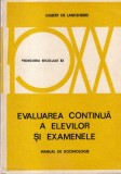 Gilbert de Landsheere - Evaluarea continua a elevilor si examenele
