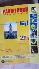 Pagini aurii Judetul Iasi 2002-2003 foto