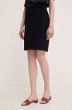 Joseph Ribkoff fusta culoarea albastru marin, mini, drept, 153071