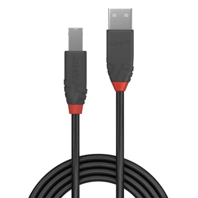 Cablu Lindy 0.2m USB 2.0 Tip A la Tip B, foto
