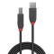 Cablu Lindy 0.2m USB 2.0 Tip A la Tip B,