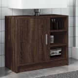 vidaXL Dulap de chiuvetă, stejar maro, 63x29x55 cm, lemn prelucrat