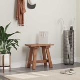 vidaXL bancă natural 50 x 26 x 45 cm Lemn de mahon 42012394