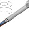 Cablu ecranat PVC gri 300V 305m