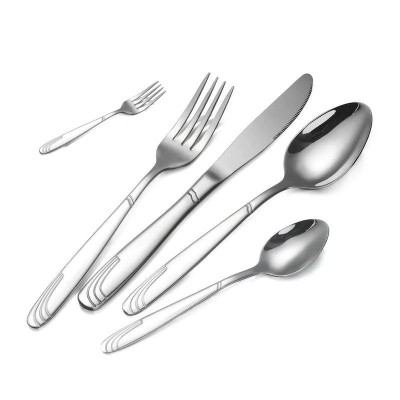 Set de tacamuri 30 de piese Bohmann Premium, inox, Argintiu foto