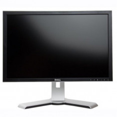 Monitor 24 inch LED, Dell 2408WFP, Black &amp;amp; Silver, Display Grad B, Lipsa Picior foto