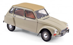 Macheta Auto Norev, Citroen Dyane 6 1970 - Erable Beige 1:18 foto