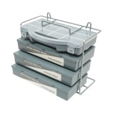 Trusa suruburi pentru lemn, metrice, inch cu piulite si saibe 1200 piese