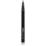 NOBEA Day-to-Day Liquid Pen Eyeliner dermatograf rezistent la apă culoare Ultra Black 1,2 ml