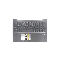 Carcasa superioara cu tastatura palmrest Laptop, Lenovo, IdeaPad V330-15ISK Type 81AW, 5CB0Q59971, fingerprint, iluminata, layout UK