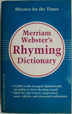 Merriam Webster&amp;#039;s Rhyming Dictionary foto