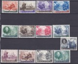 DB1 San Marino 1952 Aniversare Columb Corabii Descoperire America Statuia Libertatii 13 v. MNH