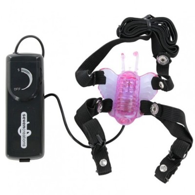 SEVEN CREATIONS - BUTTERFLY STIMULATOR WITH VIBRATION foto
