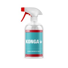 Alcool izopropilic puritate 99.9%, recipient plastic, pulverizator, 1 litru, Konga LBN002 foto