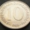 Moneda 10 DINARI / DINARA - RSF YUGOSLAVIA, anul 1988 *cod 1538