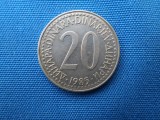 20 DINARI 1985 JUGOSLAVIA