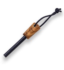 Amnar suedez magneziu Joker, bara 6.4 x 1.1 cm, maner din lemn de maslin OutsideGear Venture foto