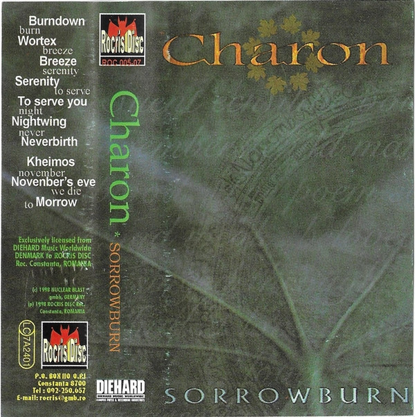 Casetă audio Charon &lrm;&ndash; Sorrowburn, originală