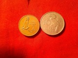 2 Monede Zambia 1968 : 2 si 10 ngwee cal. f.buna, Africa