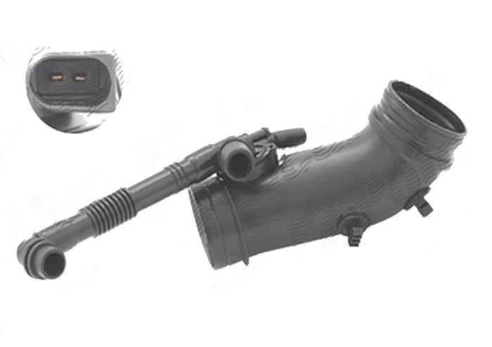 Furtun filtru aer Skoda Superb, 2002-2008; Vw Passat (B5), 2000-2005 Motor 1,8 T/2,0/ 2,8 V6 Benzina; 1,9 Tdi, Plastic, OE: 06b133354ah; 06b133354p;