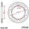 Pinion spate 53 dinti pas lant 428 &ndash; Yamaha DT 125 R - DT 125 RH - WR 125 R - WR 125 X