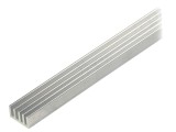 Radiator extrudat cu aripioare naturale 1000mm x 19mm brut
