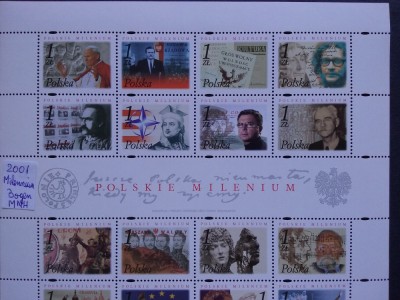 2001-Polonia-Milenium-MNH- foto