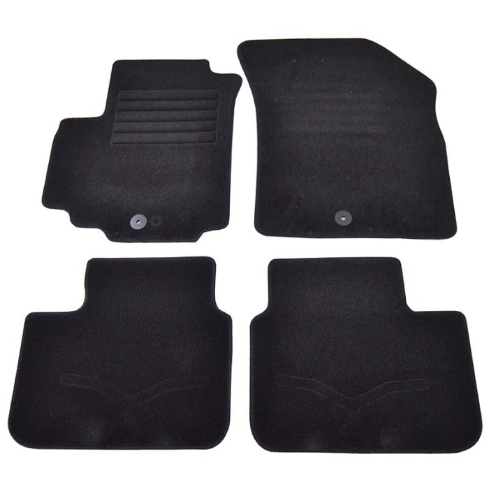 Covorase mocheta Suzuki Swift 2005-2010 Negre, set de 4 bucati