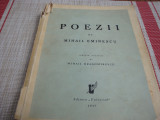 Eminescu -Poezii- 1937 - ed ingrijita de Mihail Dragomirescu - uzata