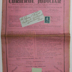 CURIERUL JUDICIAR , REVISTA DE DOCTRINA , JURISPRUDENTA ...FINANTE , ANUL LIII , NR. 2 , JOI , 20 IANUARIE , 1944