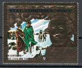 Comore 1976 264 MNH - 200 de ani de independenta a Statelor Unite (II) (gold), Nestampilat