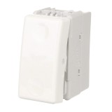 Intrerupator simplu Gewiss Top System, modular, IP20, alb