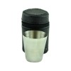Set 3 pahare metalice shot cu husa 3.5 CM