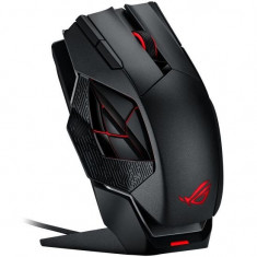 Mouse gaming wireless si cu fir Asus ROG Spahta negru foto